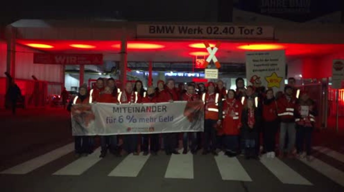 Germany: Dingolfing BMW goes on strike over wages and work hours