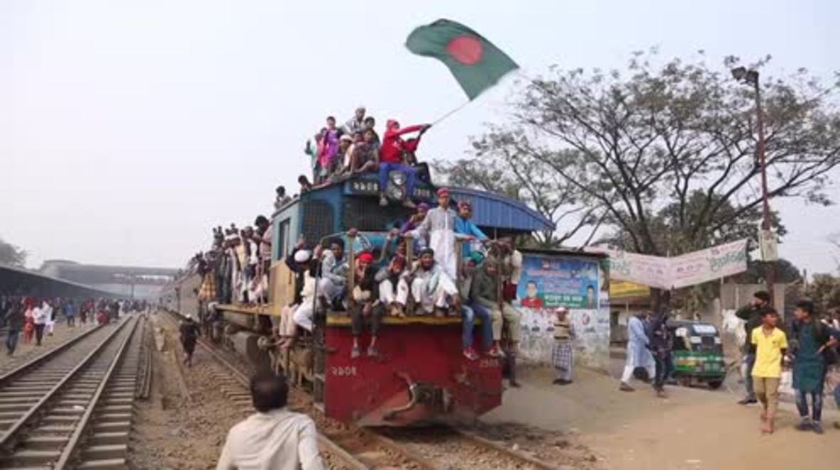 Bangladesh: Millones de personas llegan al mayor festival musulman de Biswa