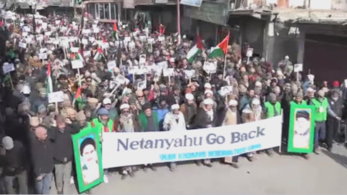 India: Hundreds protest as Netanyahu arrives for six-day visit