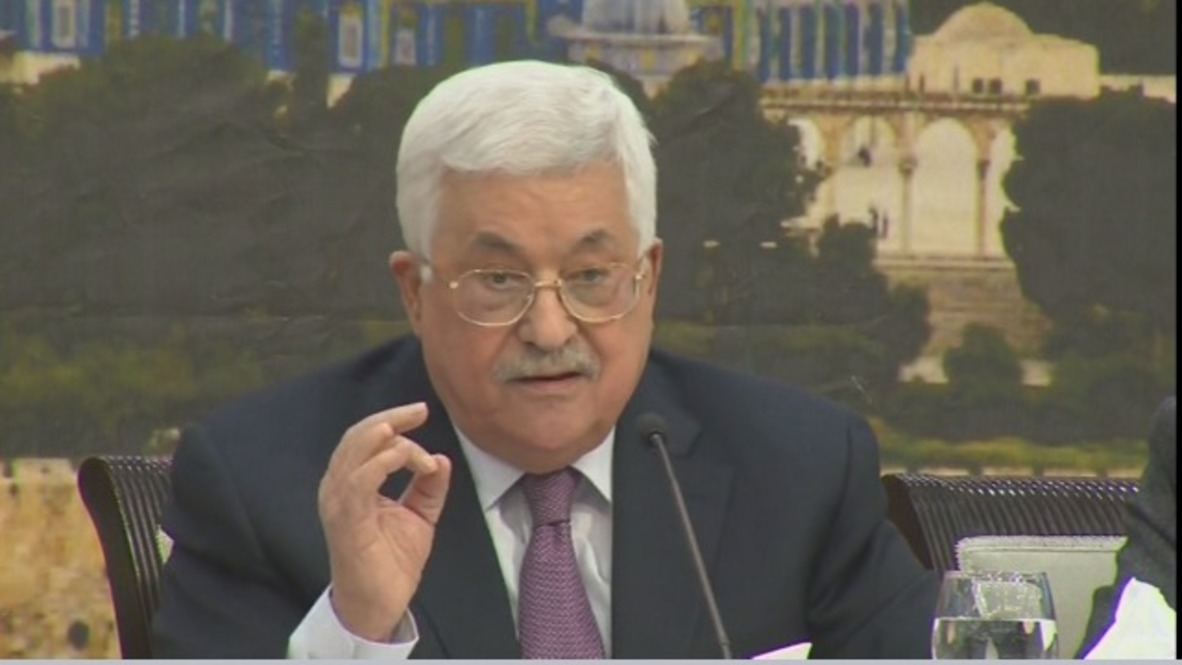 State of Palestine: 'Deal of the century is really the slap of the century' - Mahmoud Abbas