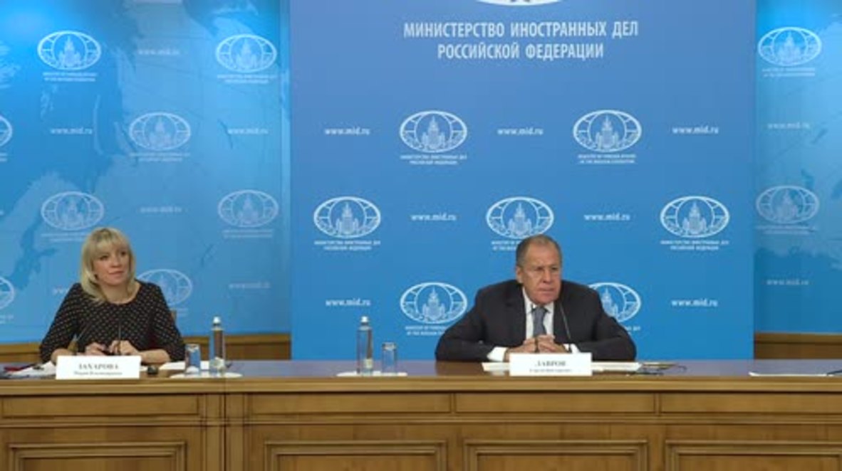 Russia: 'US don't want' Syrian territorial integrity - Lavrov at annual press conference