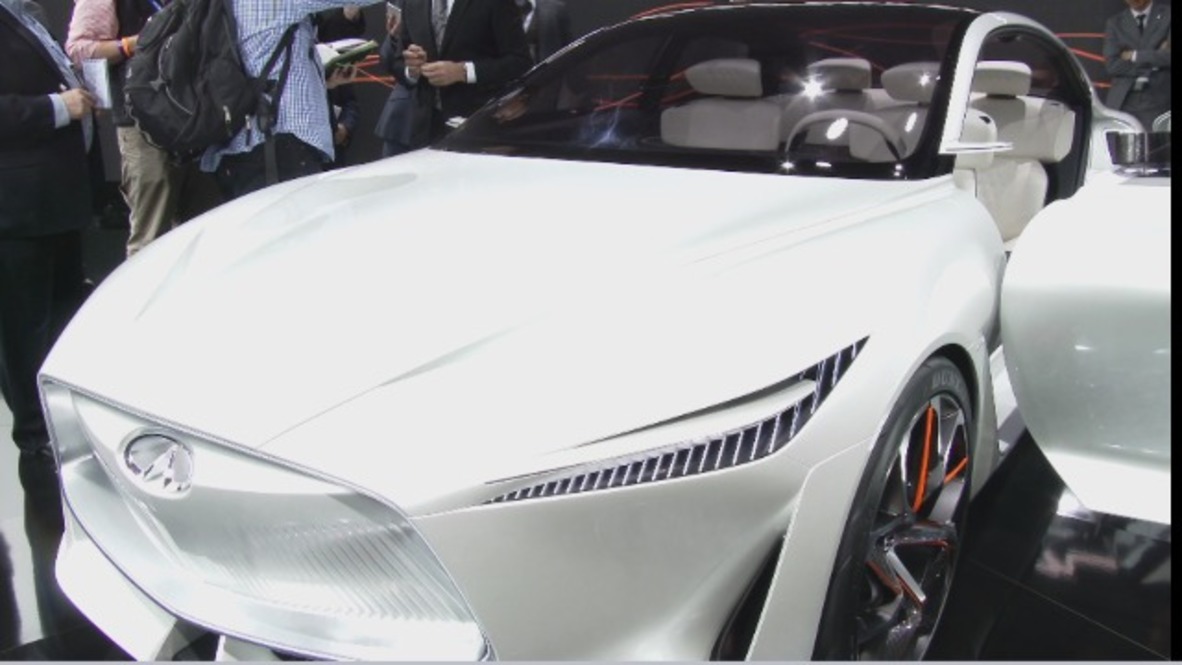 Inifiniti motors launch semi-autonomous 'Inspiration' series at NAIAS