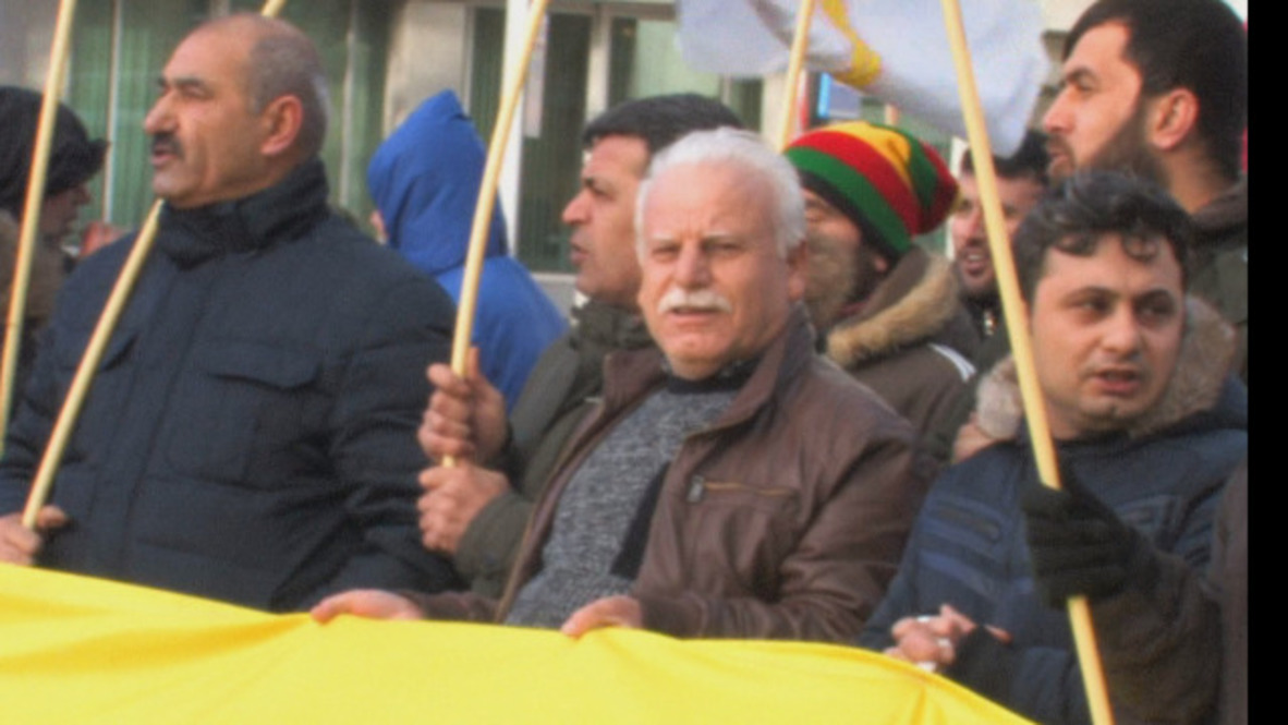 Holanda: Manifestantes kurdos se manifiestan contra la operación militar turca en Afrin