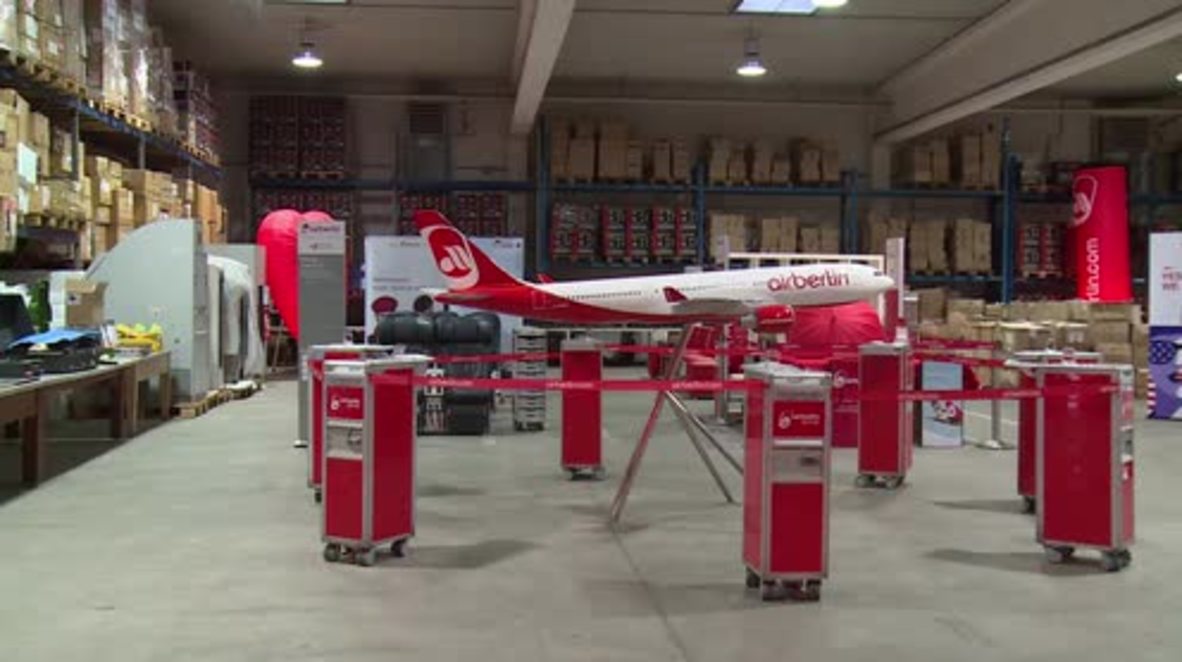 Germany: From seats to coffee mugs: defunct airline Air Berlin auctions entire stock