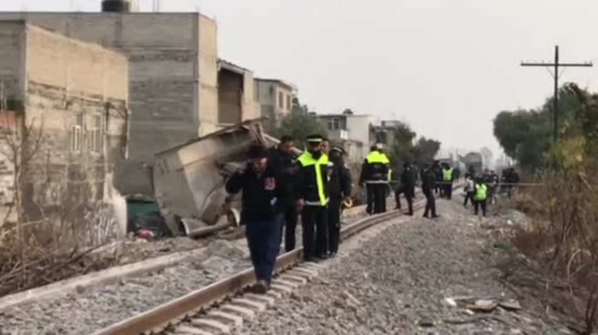 Mexico: At least five dead as train derails in Ecatepec