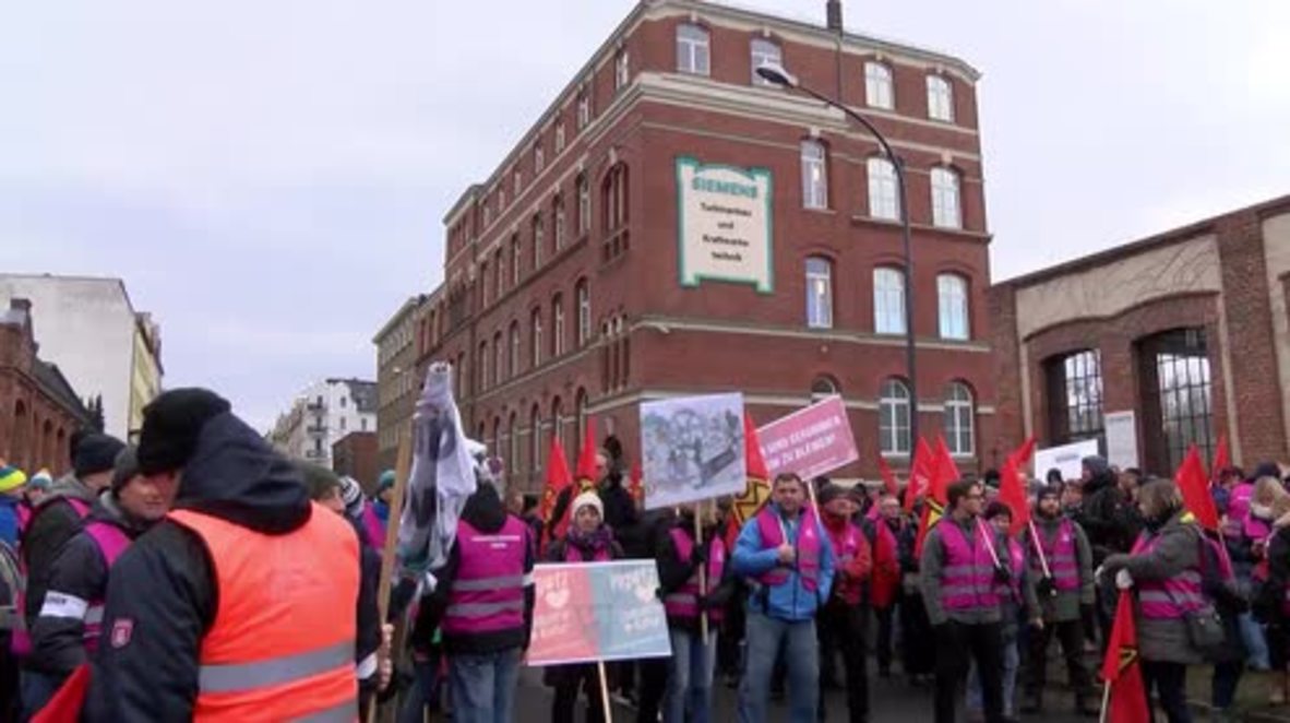 Germany: Thousands protest Siemens and Bombardier layoffs in Gorlitz