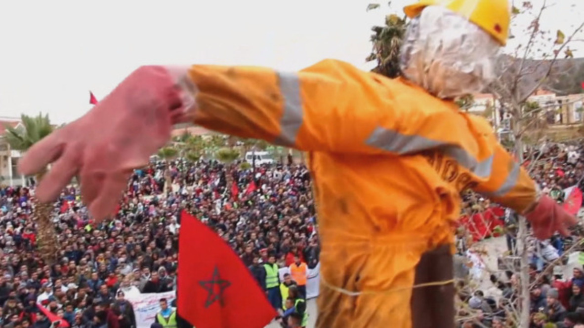 Marruecos: Manifestantes convocan huelga por los mineros de Jerada