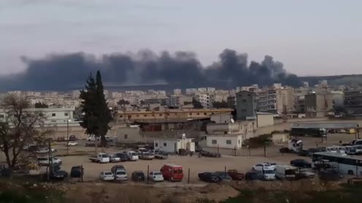 Syria: ‘Operation Olive Branch’ leaves Afrin under plumes of smoke