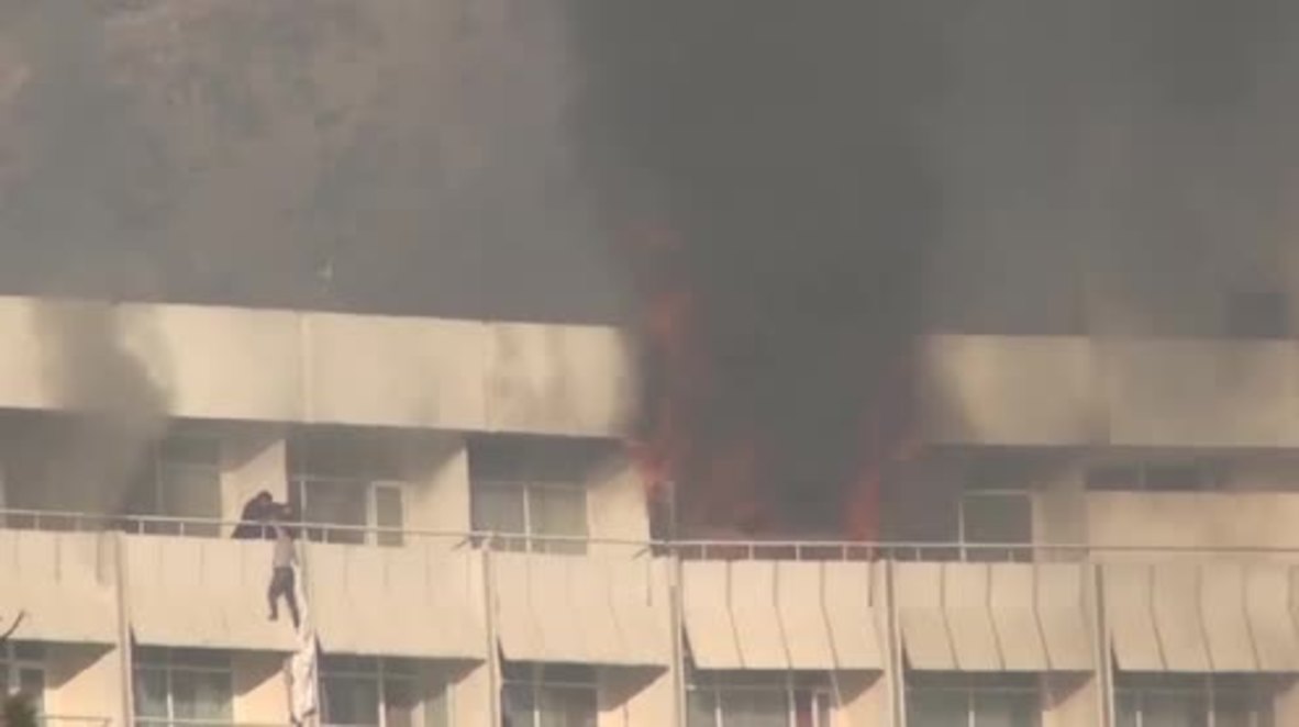 Afganistán: Al menos 6 civiles muertos en un ataque contra un hotel de lujo en Kabul