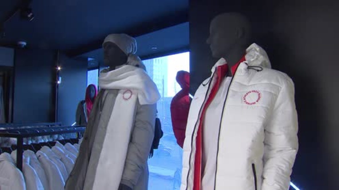 Russia: Winter Olympic team unveil ‘neutral’ uniform