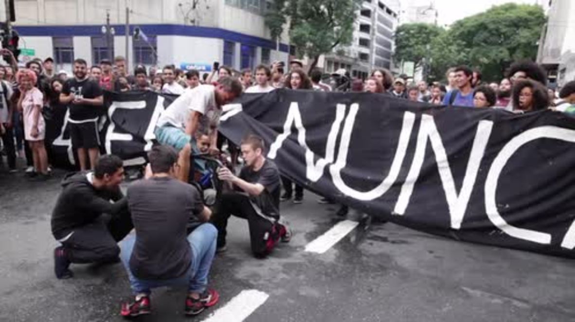 Brazil: Protest against transport fares hits Sao Paulo