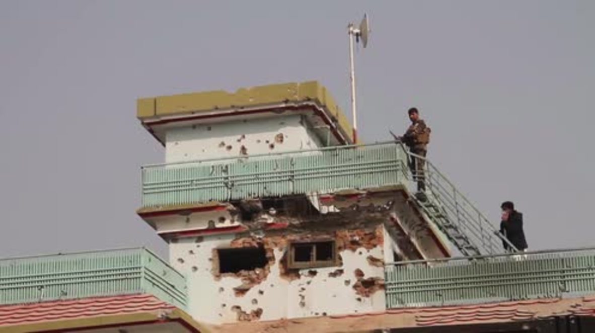 Afghanistan: Bullet holes, destruction mark deadly attack on Save the Children offices