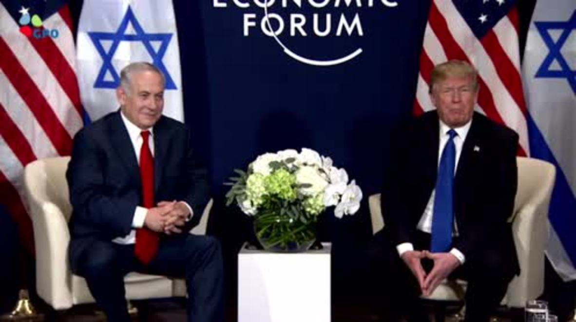 Suiza: Trump denunció que los palestinos le "faltaron el respeto" a EE. UU.