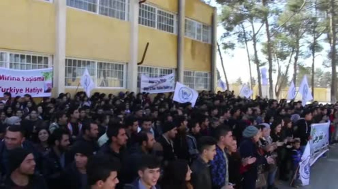 Syria: US-led coalition watching Kurds 'bleed' - Kobane outraged by Turkish Afrin op