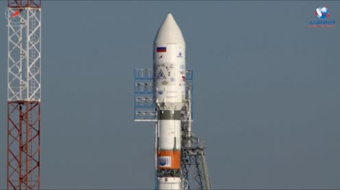 Rusia: Un cohete Soyuz con 11 satélites a bordo despega desde el cosmódromo de Vostochny