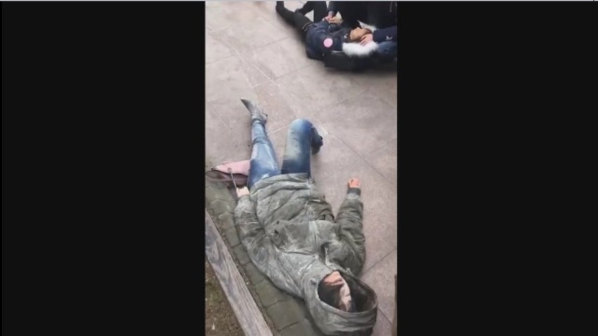 China: 18 injured as van rams pedestrians at Shanghai Starbucks store