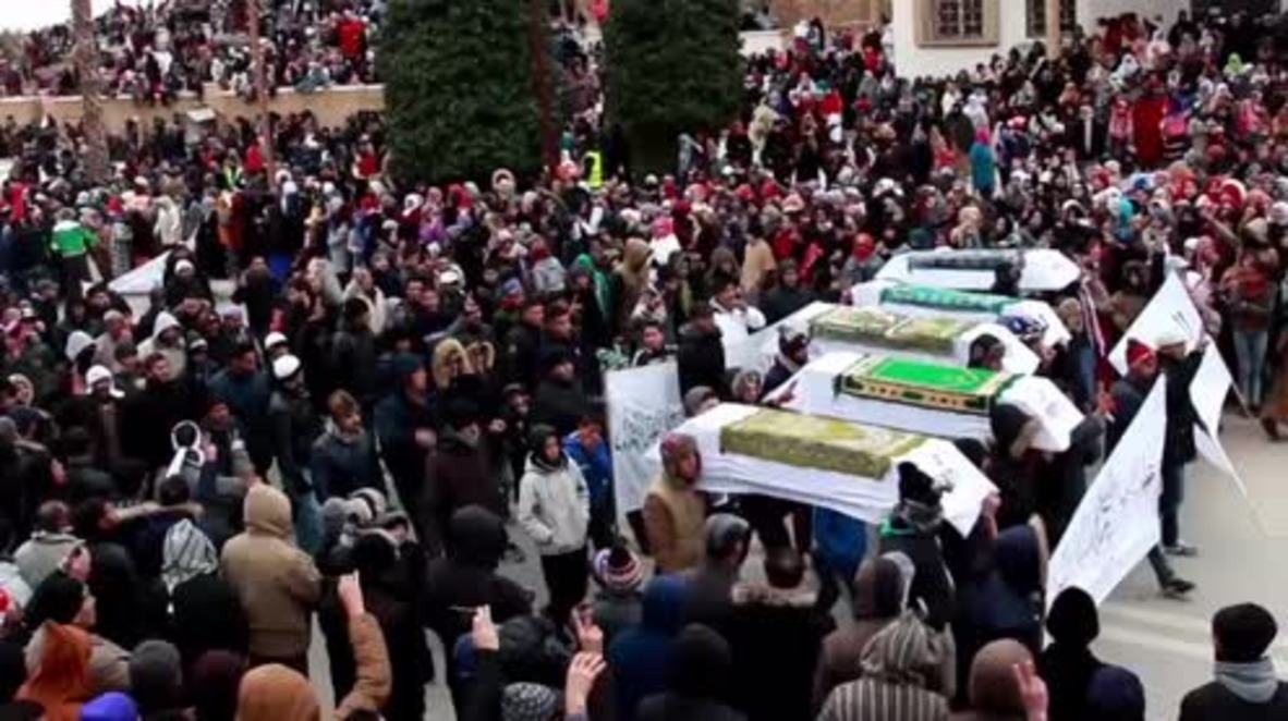 Morocco: Thousands protest against coal mining deaths in Jerada