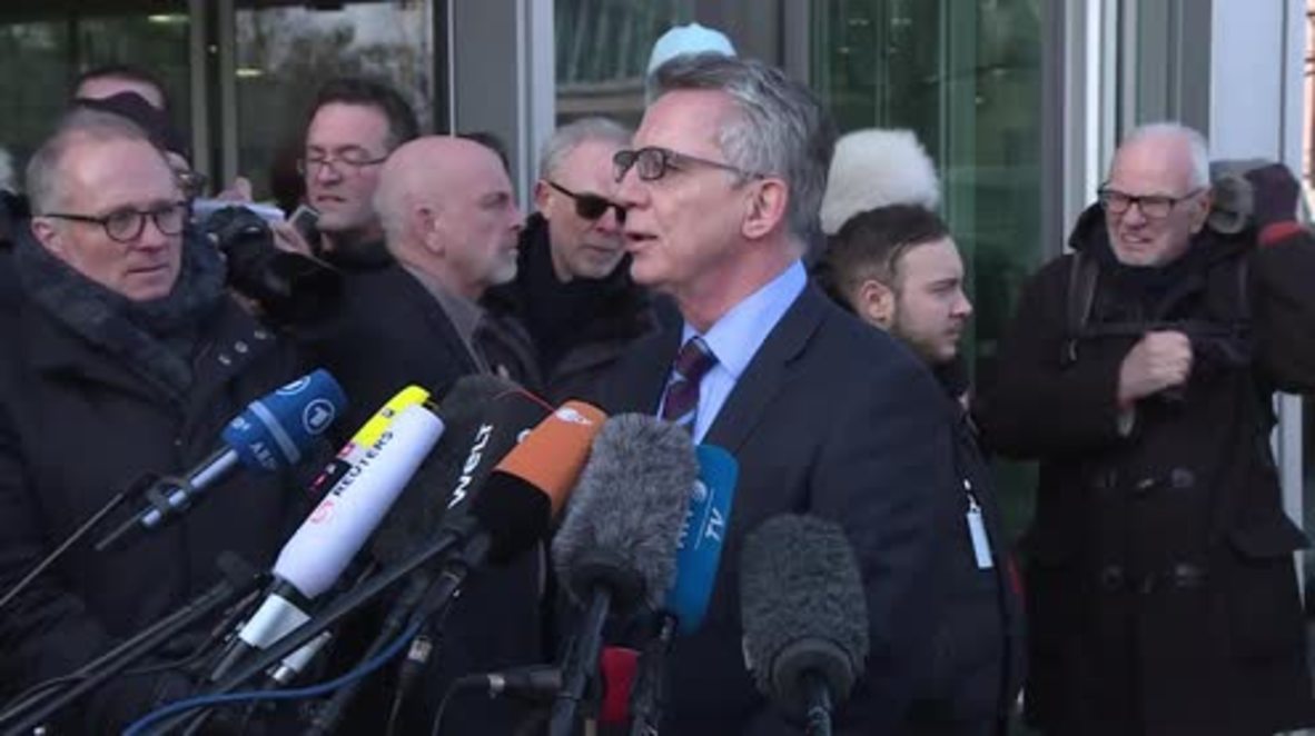 Alemania: Gran Coalición sigue adelante sin De Maiziere