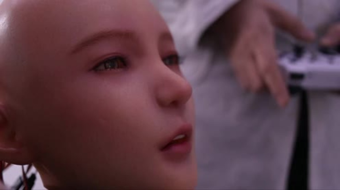 This SEX ROBOT can laugh at your jokes and wash your dishes too!