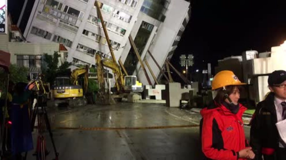 Taiwan: 'Are they flying?' - Survivor of deadly earthquake recounts ordeal