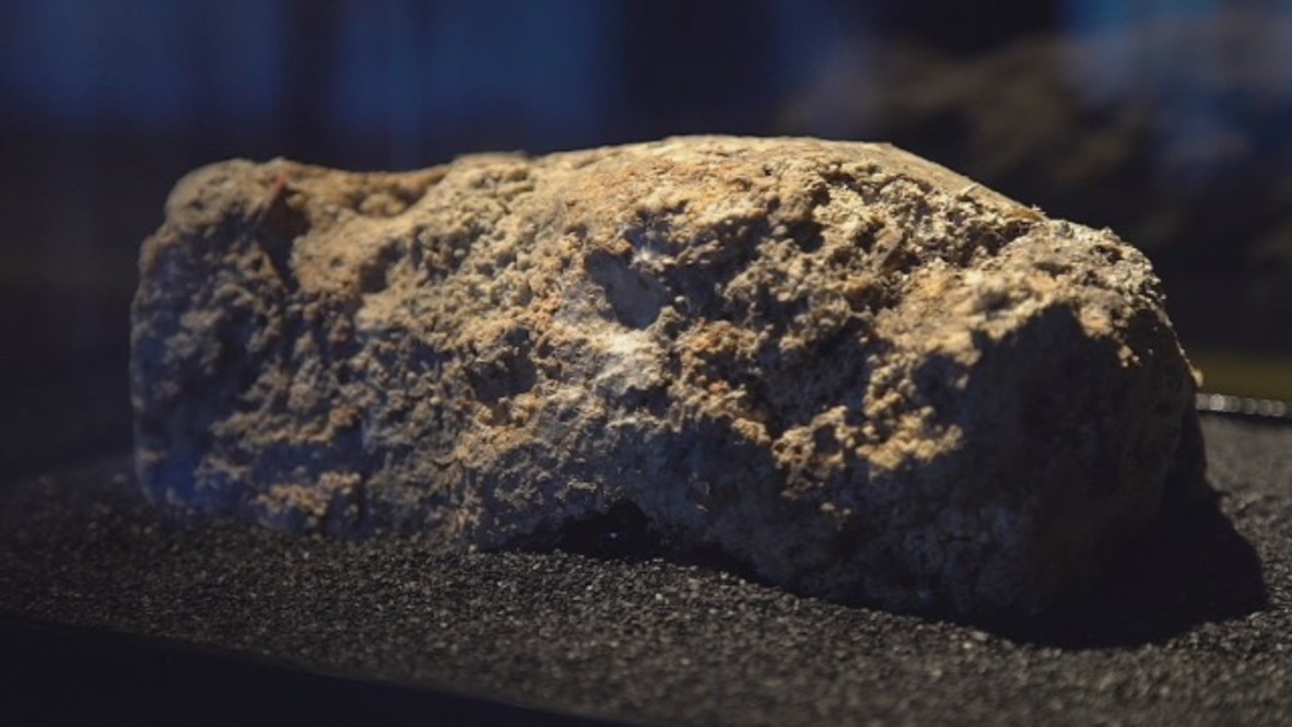 'Fatberg' made of sewer waste, nappies and condoms on display at Museum of London