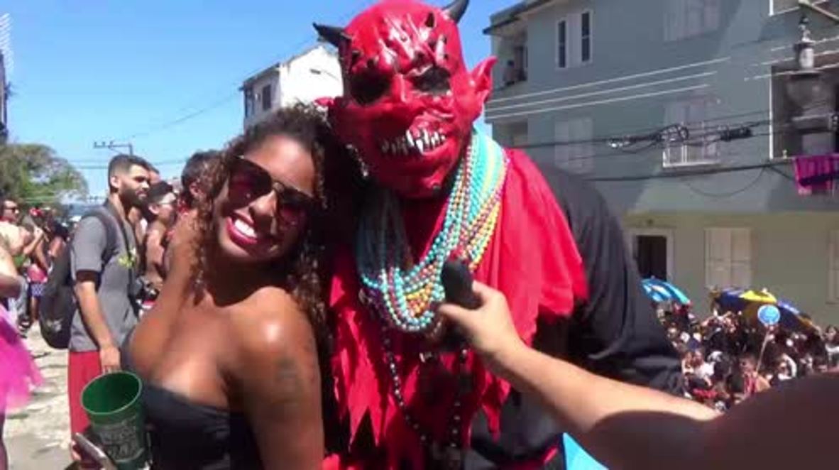 Brasil: El carnaval más famosos del mundo comienzan en Río