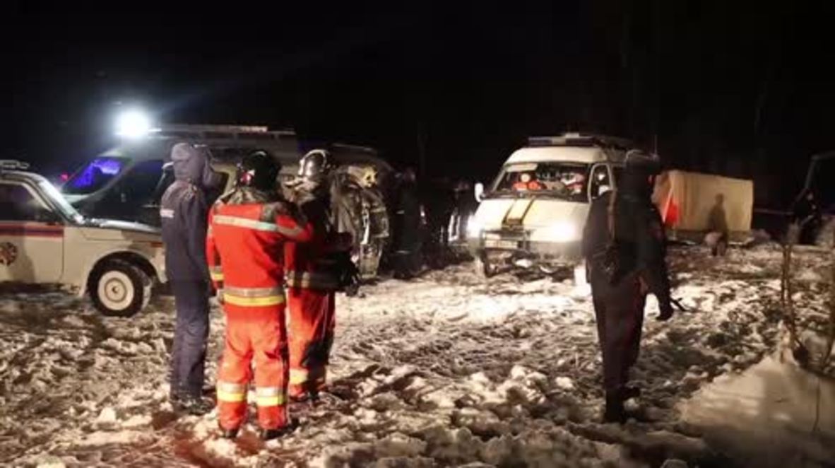 Rusia: Investigadores tratan de establecer las causas del accidente del avión ruso