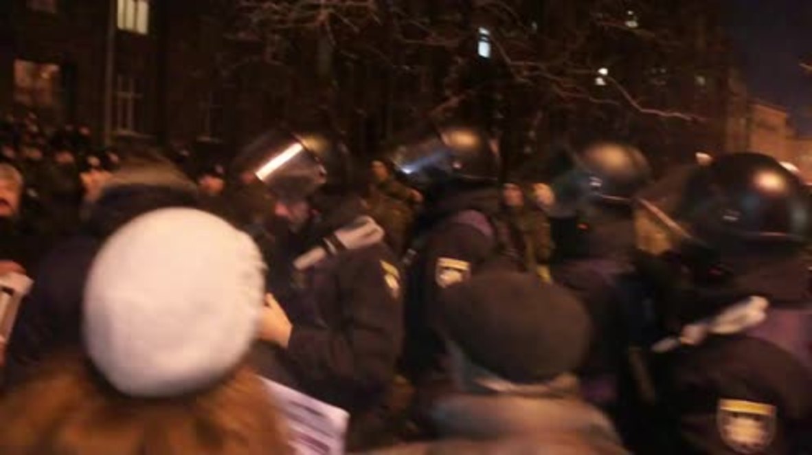Ucrania: Partidarios marchan en Kiev contra la deportación de Saakashvili