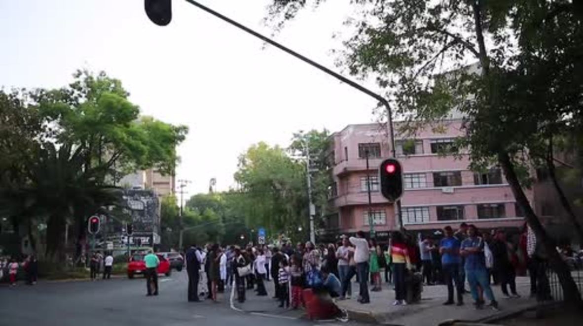 Mexico: 7.2 magnitude earthquake strikes Mexico City