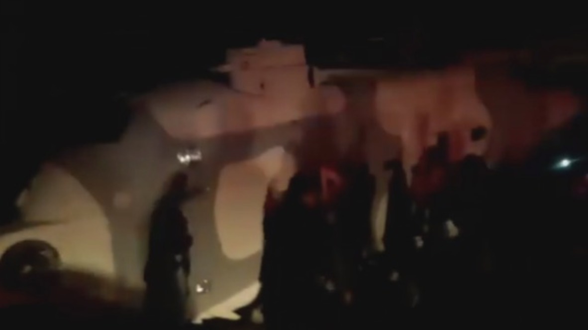 Mexico: Helicopter crashes into van killing 14 earthquake survivors