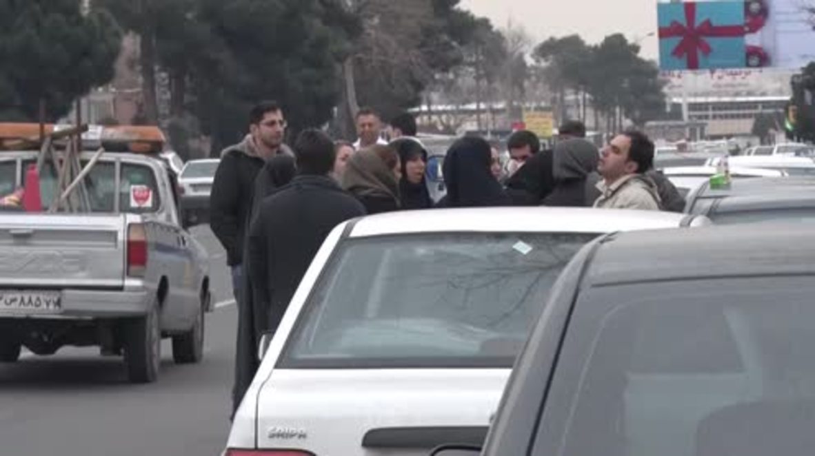 Irán: Familias de las víctimas del accidente aéreo buscan respuestas