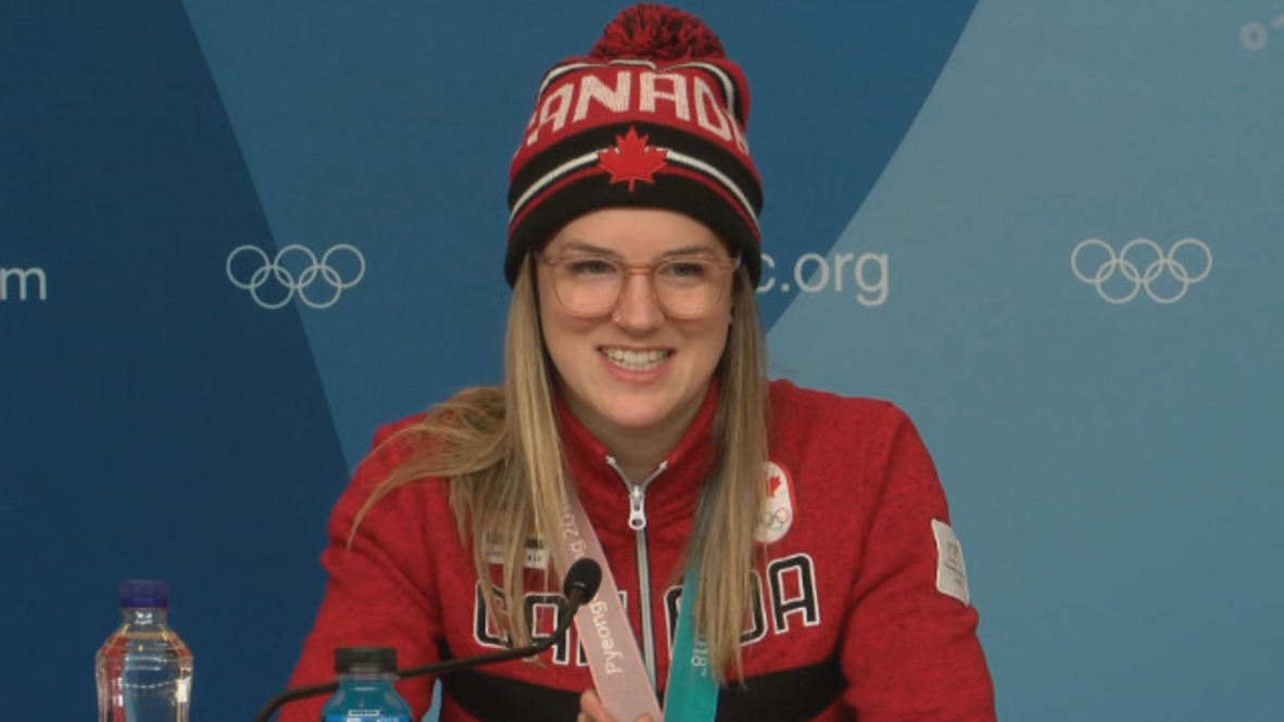 Corea del Sur: "Una sensación increíble" - Campeona olímpica canadiense de esquí en half-pipe