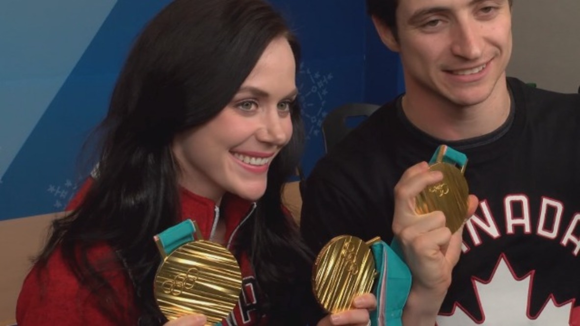Corea del Sur: "Estas son las medallas que nos merecíamos" - Patinadores canadienses Virtue y Moir