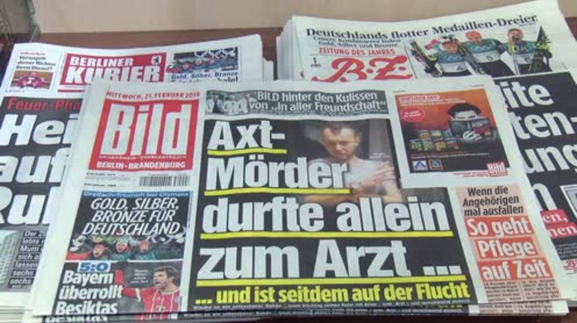 Alemania: Residentes de Berlín no están convencidos de la historia de colusión rusa de Bild