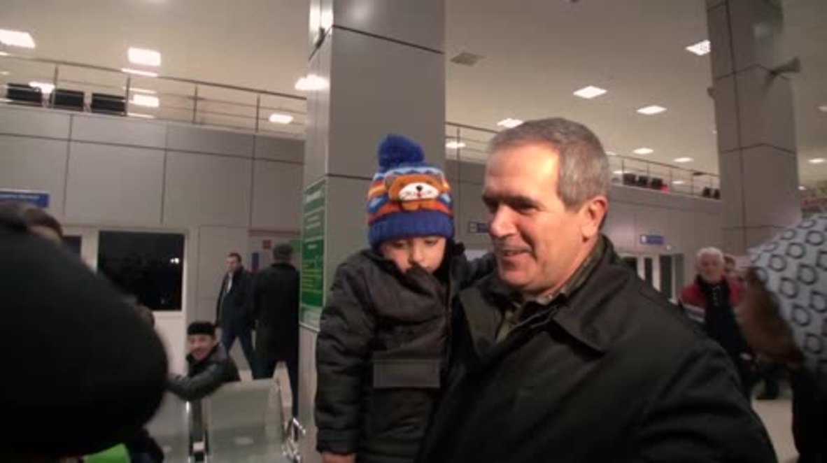 Russia: Dagestan boy found in Baghdad reunited with family