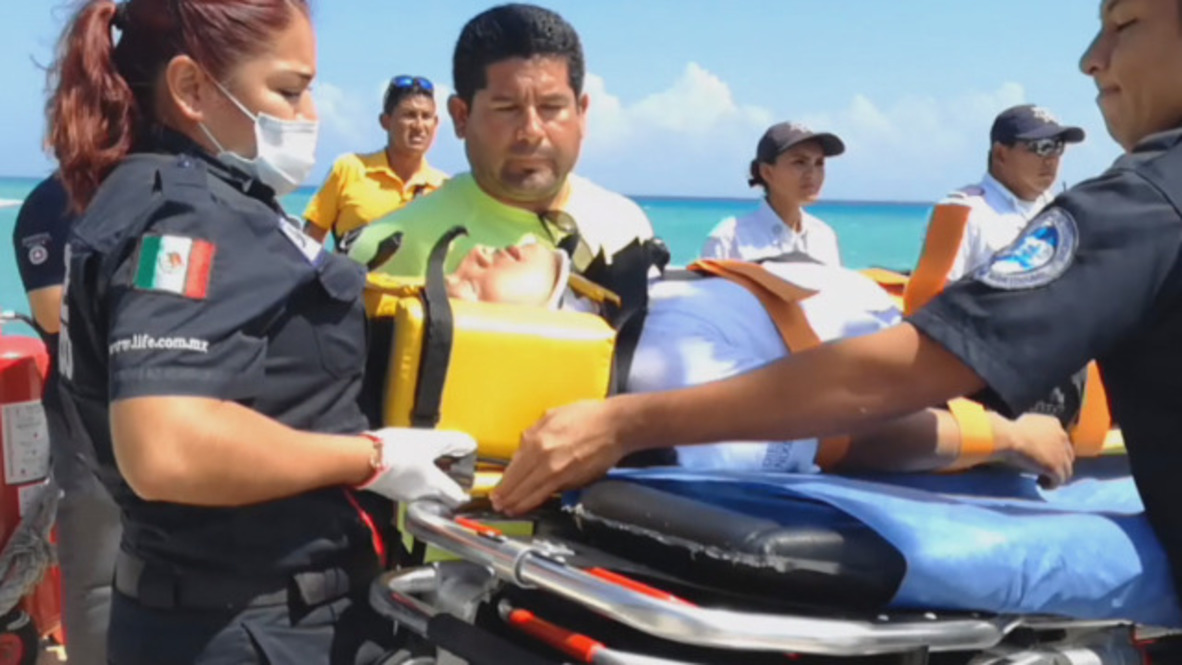 México: Veinticinco heridos en explosión de ferry en Playa del Carmen