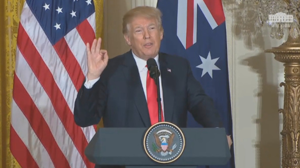 USA: Trump blasts Russia, Iran actions in Syria ‘disgrace'