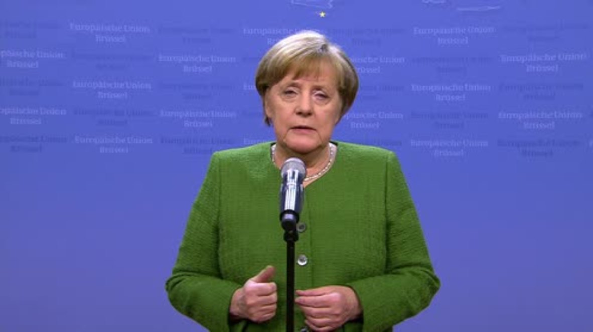 Belgium: Merkel pleads for UN resolution on Ghouta