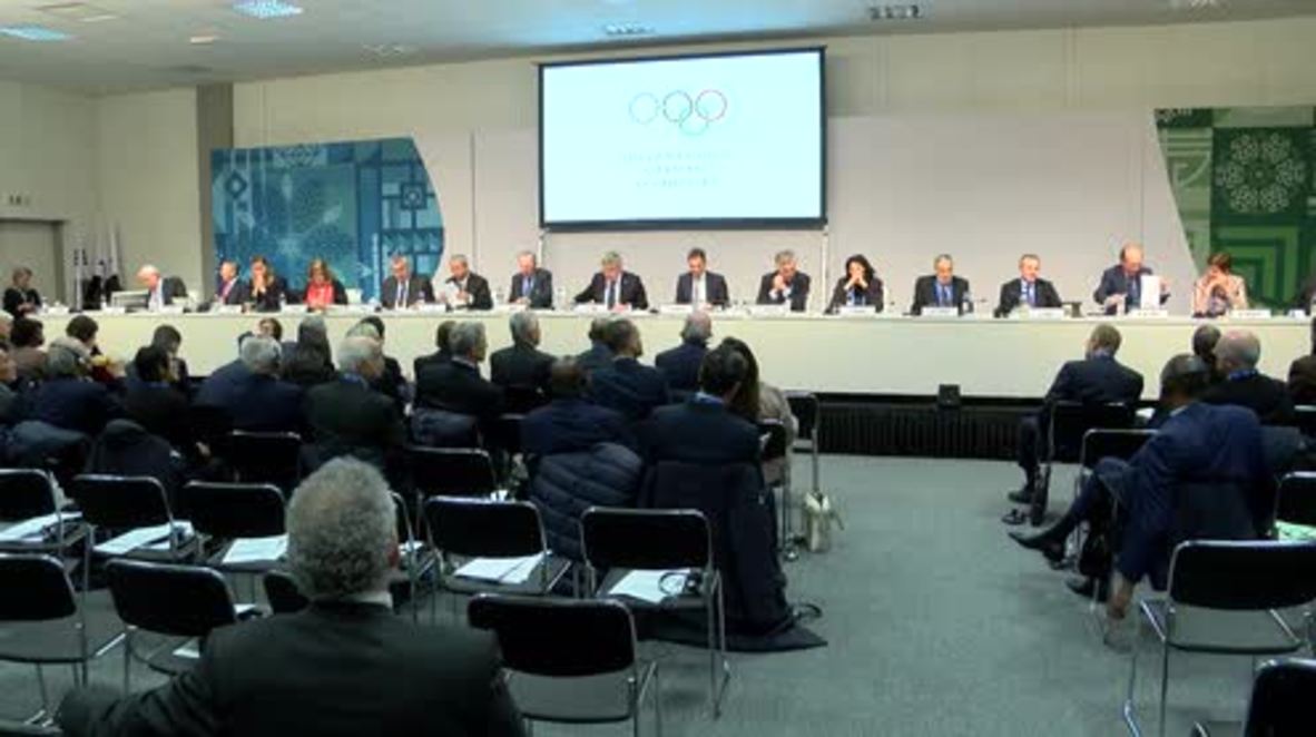 South Korea: IOC upholds Russian ban denying flag at closing ceremony