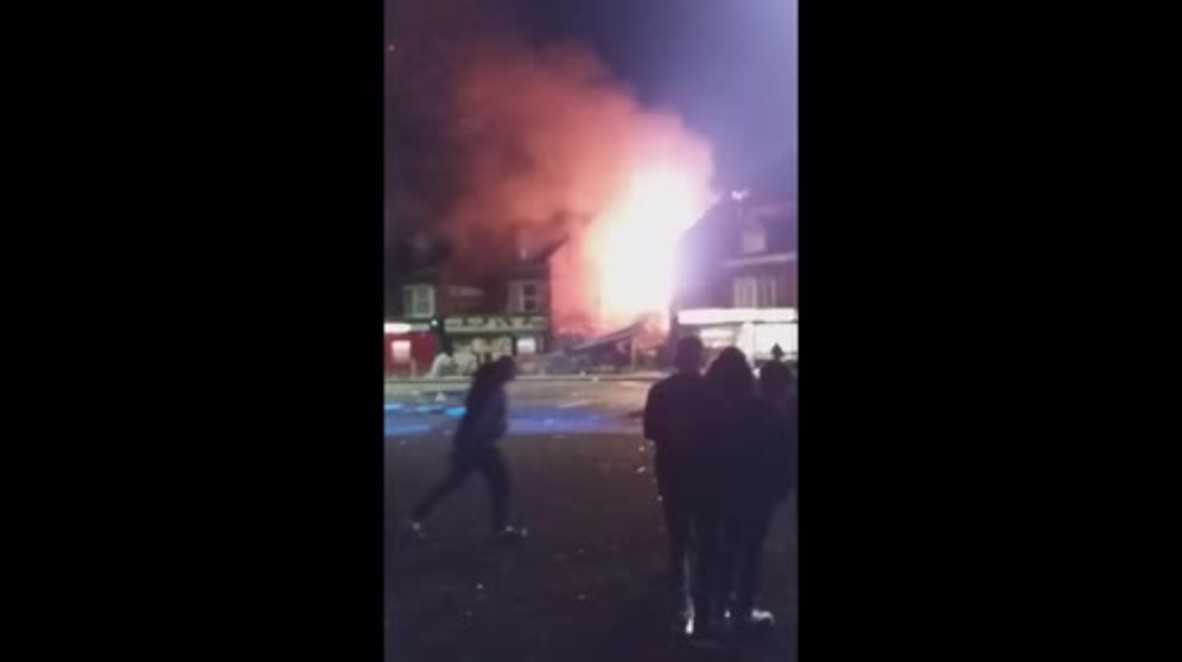 Reino Unido: Fuerte explosión en una tienda de Leicester