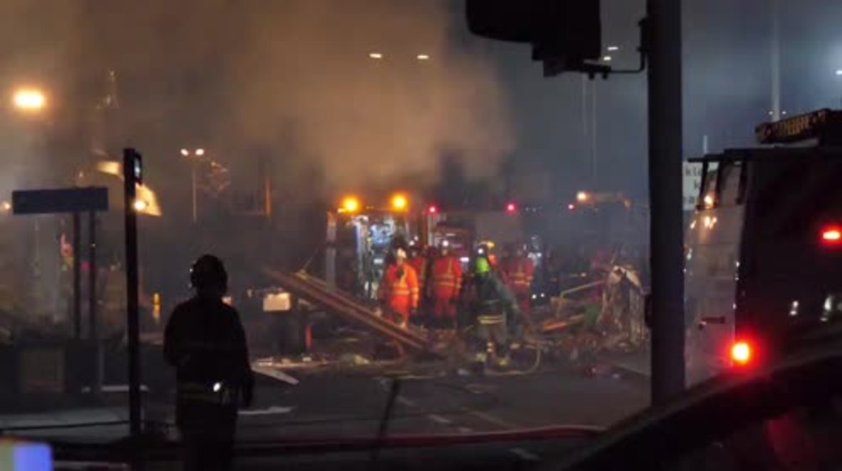 UK: Six hospitalised after huge shop explosion rocks Leicester