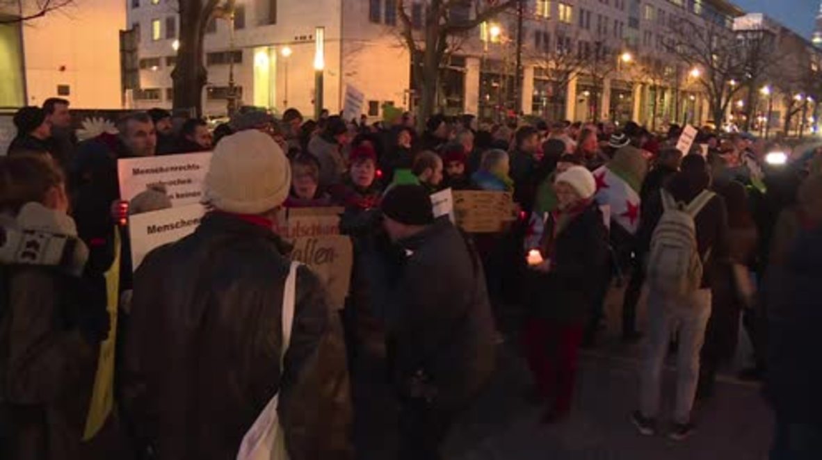 Alemania: Protestas por Ghouta y Afrin frente a las embajadas de Rusia y Turquía