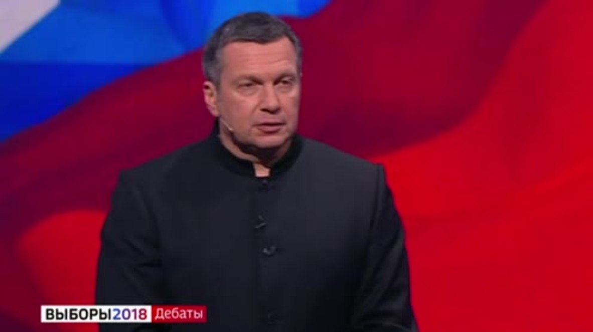 Russia: 'You are a whore' - Sobchak douses Zhirinovsky with water in presidential debate