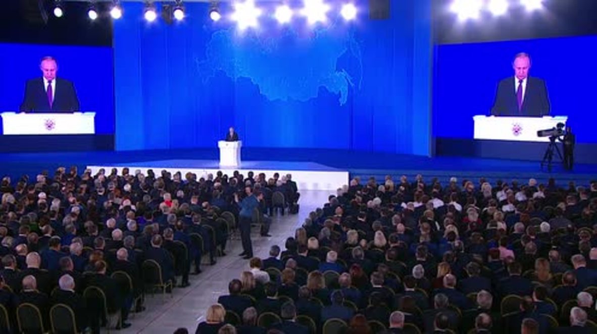 Russia: 'The whole world' knows the names of Russia's latest weapons systems - Putin