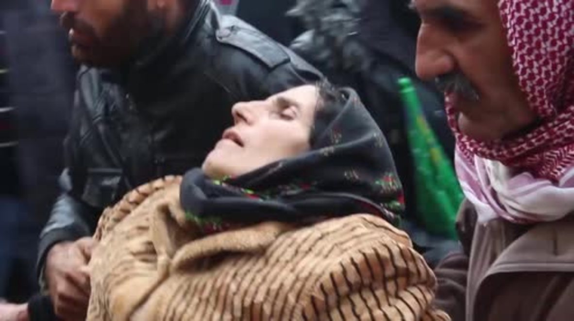 Siria: Funeral de 24 víctimas de la ofensiva turca en Afrín