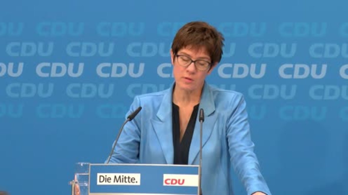 Germany: CDU Secretary General praises new government coalition