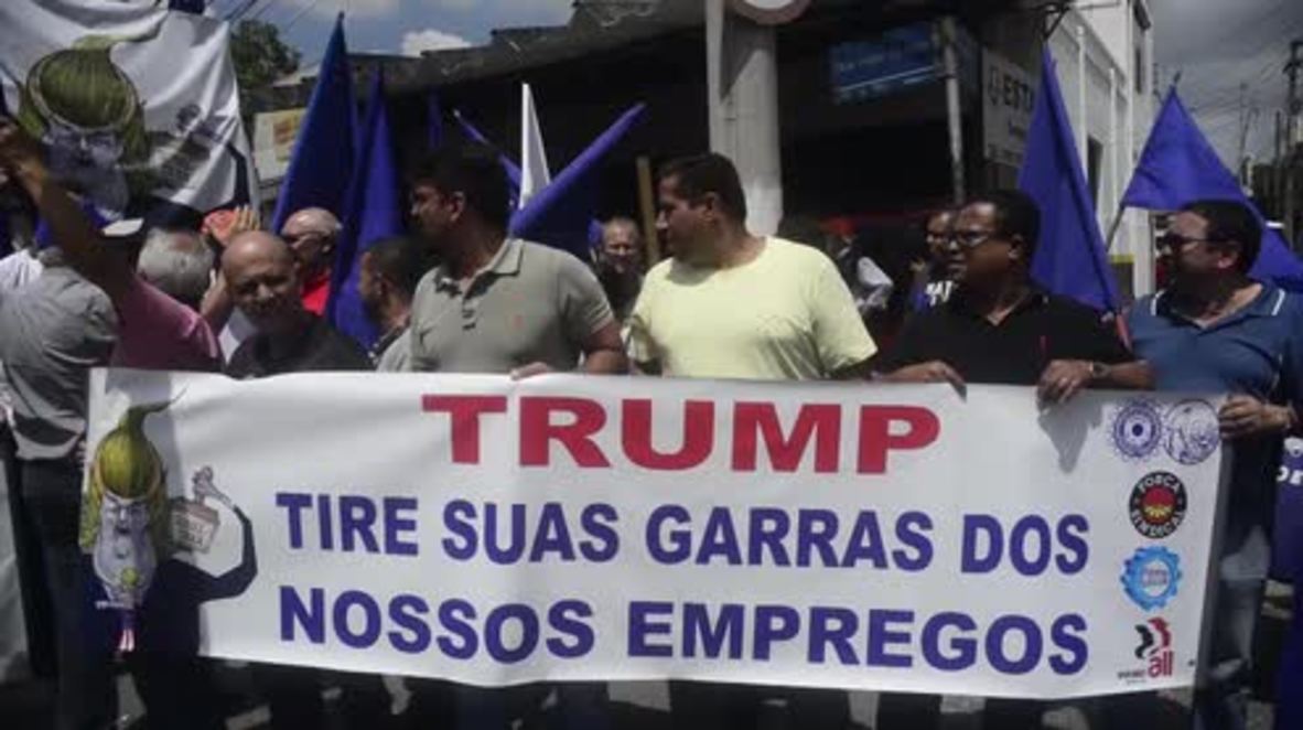 Brazil: Protesters in Sao Paulo slam Trump’s tax decision