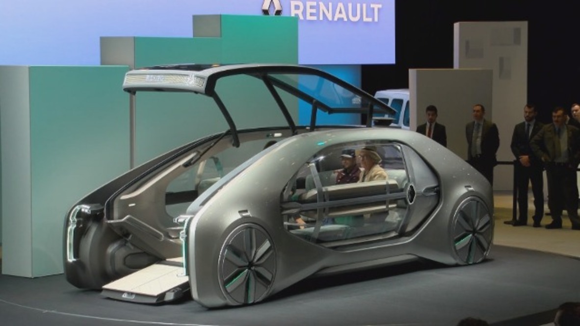 Renault reveals driverless concept Ez-Go at GIMS
