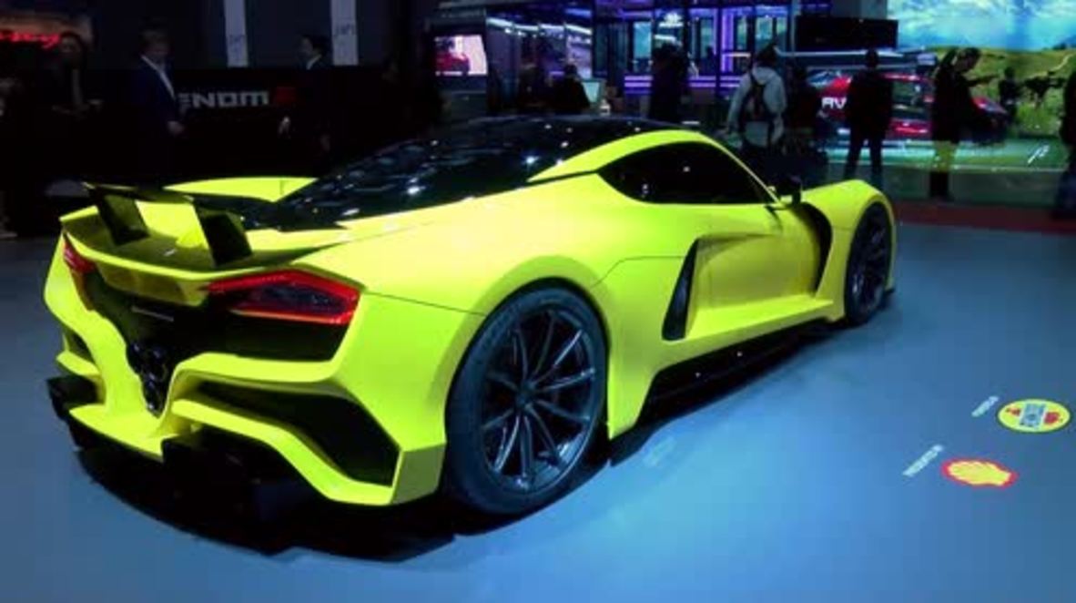 Hennessey’s $1.6 million and 1,600hp Venom F5 makes global debut at GIMS