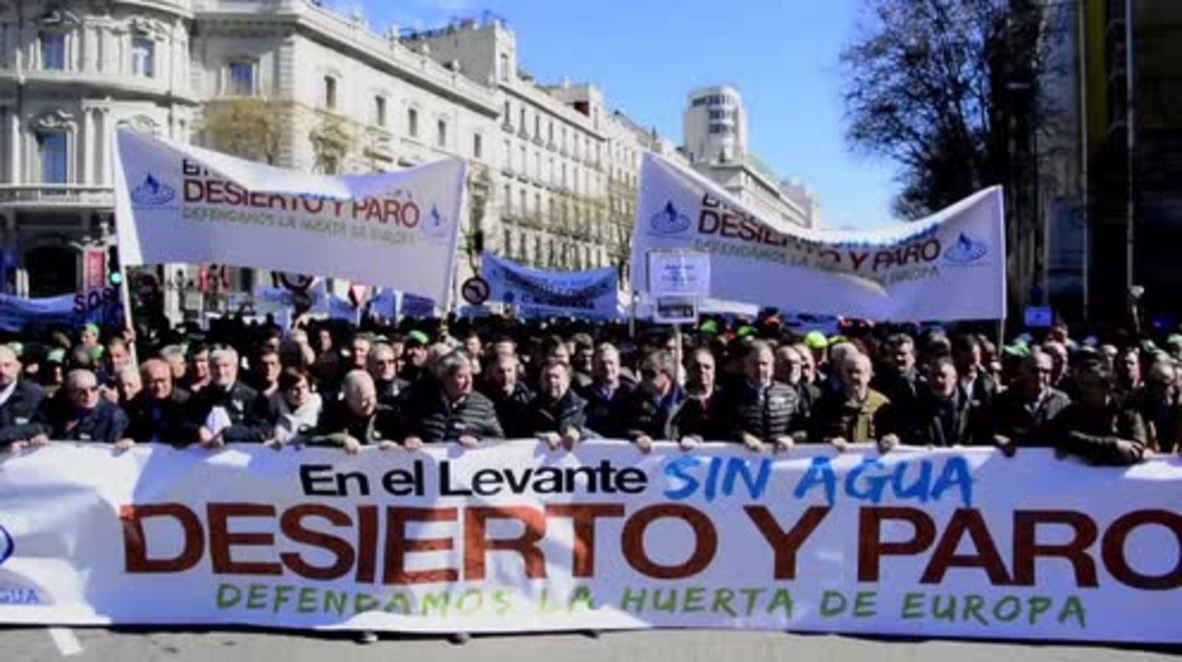 Spain: Levante farmers demand more water to deal with drought